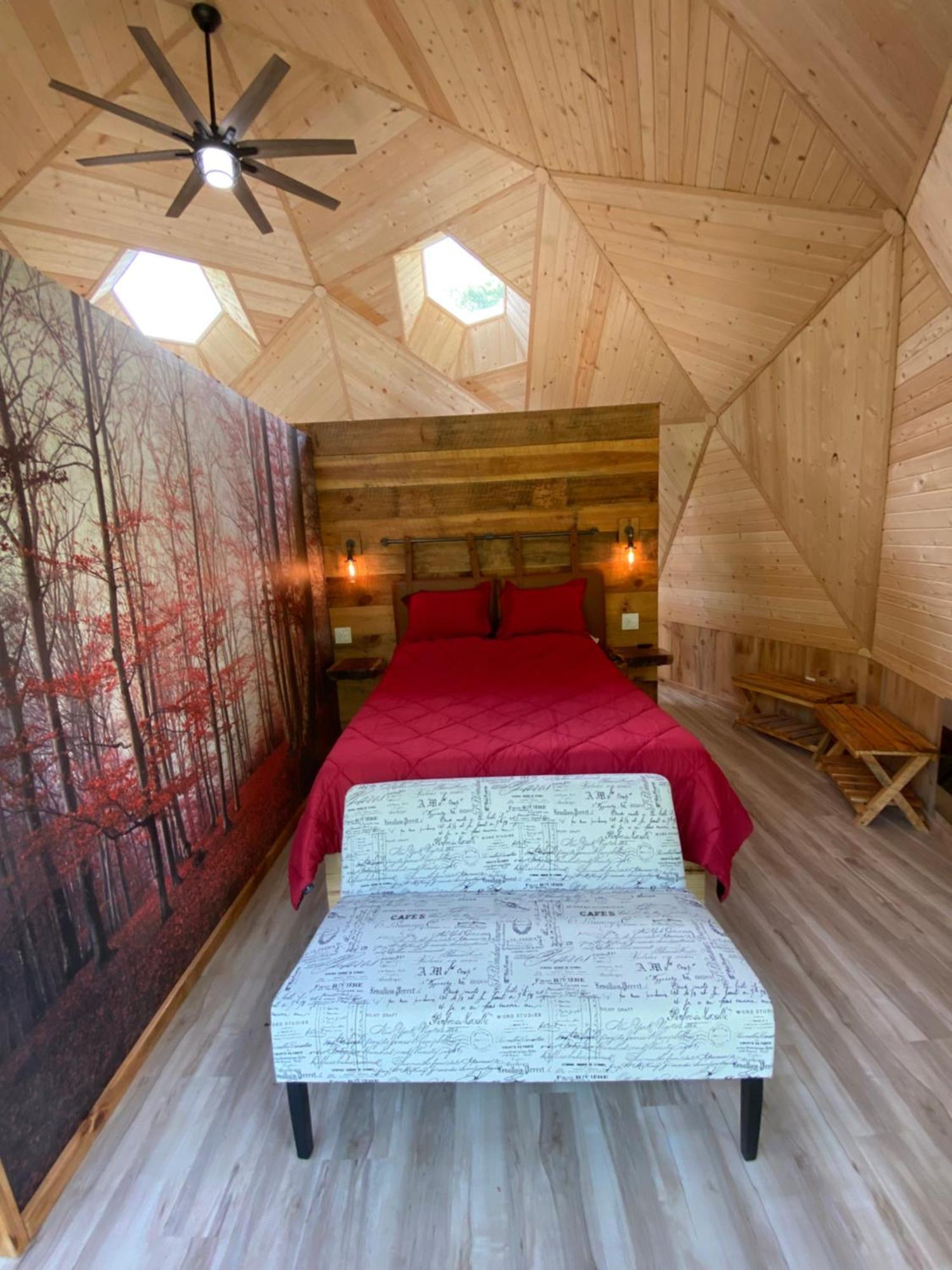 Villa Natahala Glamping Red Dome #23 Topton Exterior foto