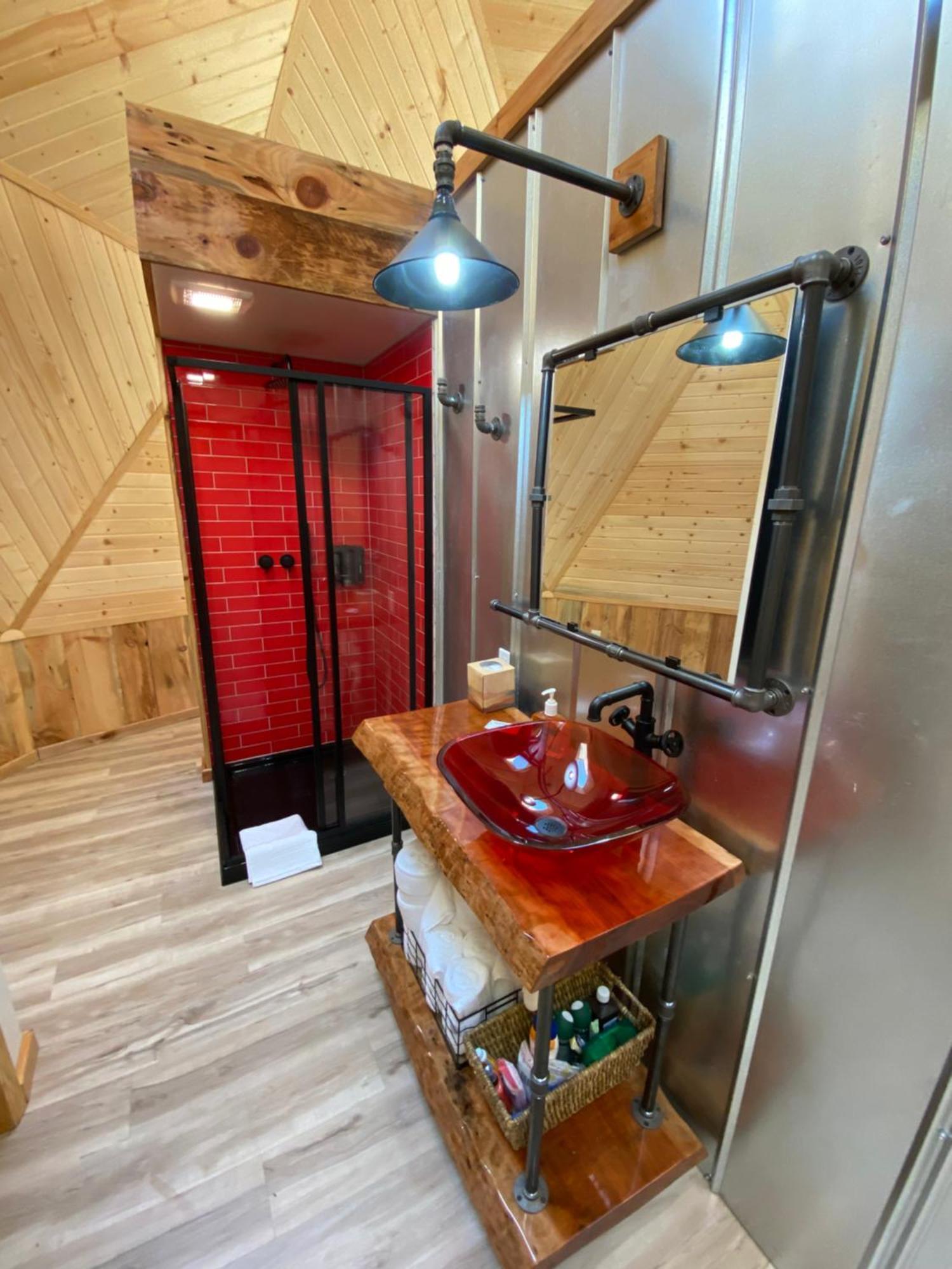 Villa Natahala Glamping Red Dome #23 Topton Exterior foto